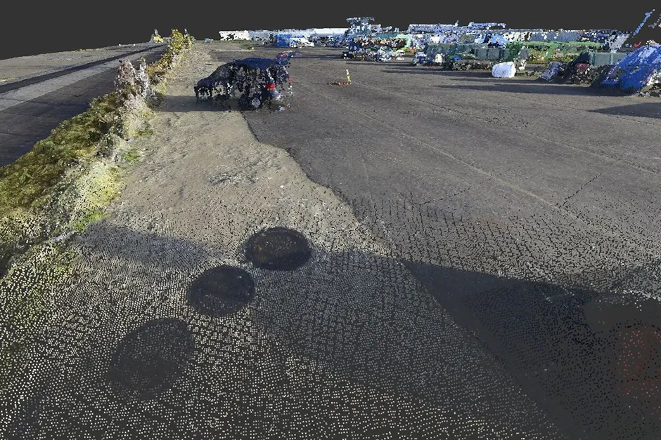 Drone opmåling af Amagerværket - projektbillede