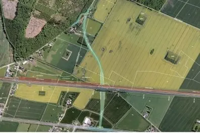 Den nye bane mellem København og Ringsted - projektbillede
