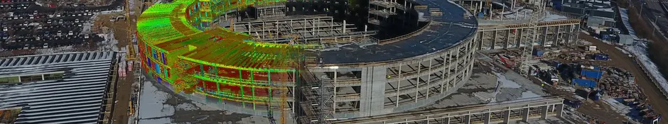 Laserscanning af Ny Herlev Hospital